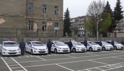 Թարմացվել է ԼՂՀ ոստիկանության ճանապարհային ոստիկանության ավտոպարկը